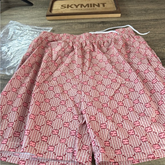 Brand New Red Custom Made Premium Shorts Men’s Size XXL - Picture 3 of 3